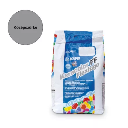 Mapei Keracolor Flex fugázó 112 középszürke 5/1 (5N11205)