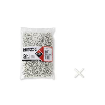 Rubi fugakereszt, 2mm (1000 db/cs) (02000)