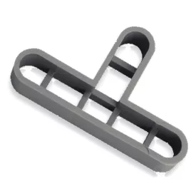 Rubi 10 mm "T" fugakereszt 50 db-os (02926)