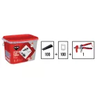 Rubi Delta ékes lapszintező készlet 1 mm (3-12 mm) (03913)