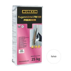 Murexin FM 60 prémium fugázó - 25 kg fehér(11583)