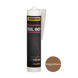 Murexin SIL 60 Szaniter szilikon - mogyoróbarna