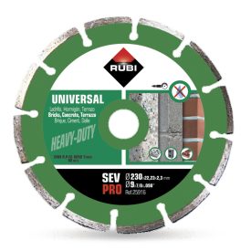   Rubi gyémánttárcsa száraz vágáshoz, szegmentált SEV 230 Pro (25916)