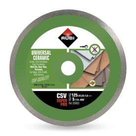   Rubi gyémánttárcsa száraz vágáshoz CSV 125 SUPERPRO (30883)