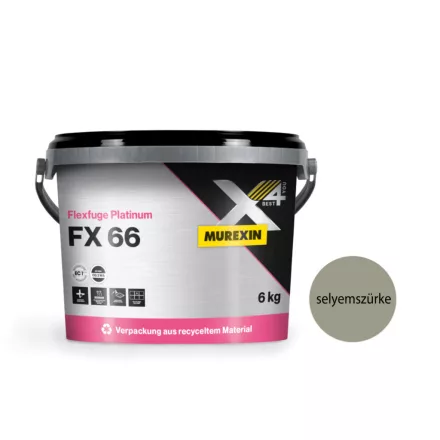 Murexin FX66 platinum fugázó 6 kg selyemszürke(31528)