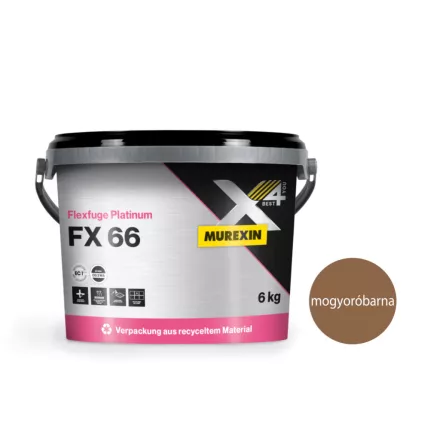 Murexin FX66 platinum fugázó 6kg mogyoróbarna (31533)