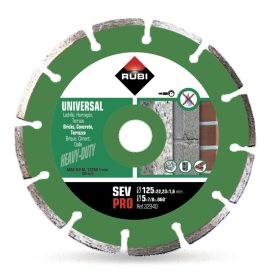   Rubi szegmentált gyémánttárcsa száraz vágáshoz SEV 125 PRO (32940)