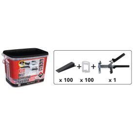   Rubi Delta ékes lapszintező készlet 1 mm (3-12 mm) (03913)