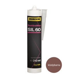Murexin SIL 60 Szaniter szilikon - középbarna(4195)
