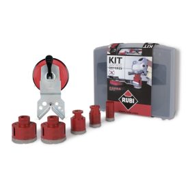   Rubi gyémánt lyukfúró készlet sarokcsiszolóra 5 részes (50936)