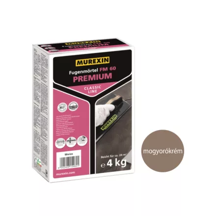 Murexin FM60 prémium fugázó 4 kg mogyorókrém
