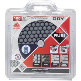 Rubi száraz gyémánt csiszolókorong 100 mm  GR-50 (62970)