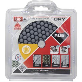 Rubi száraz gyémánt csiszolókorong 100 mm GR-100 (62971)