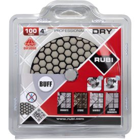 Rubi száraz polírozó korong 100 mm (62977)