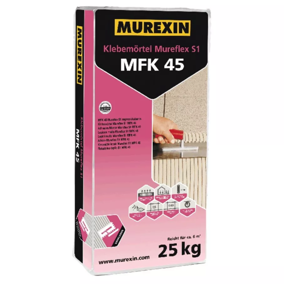 Murexin MFK 45 Mureflex S1 ragasztóhabarcs 25 kg