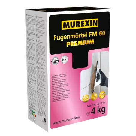 Murexin FM60 prémium fugázó 4 kg, többféle színben